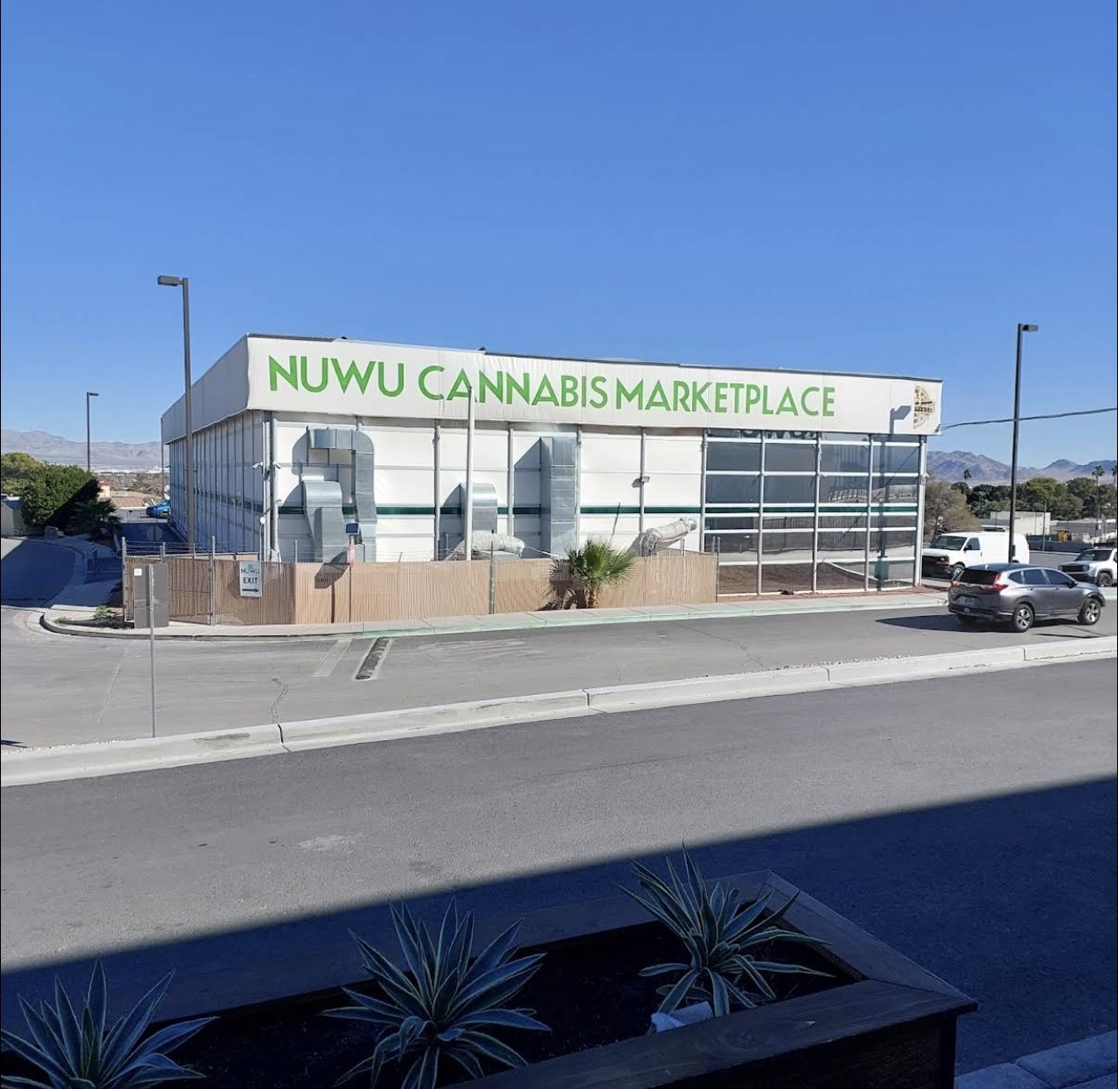 NuWu Cannabis Marketplace dispensary near Fremont Street Las Vegas